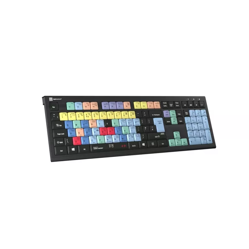 Logickeyboard VZ-2320073 Juoda