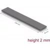Termo pagalvėlė DeLOCK 18470 3,2 W/m·K Pilka 20x120x2 mm