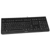CHERRY KC 1000 klaviatūra, skirta namams, USB, šveicariška, juoda