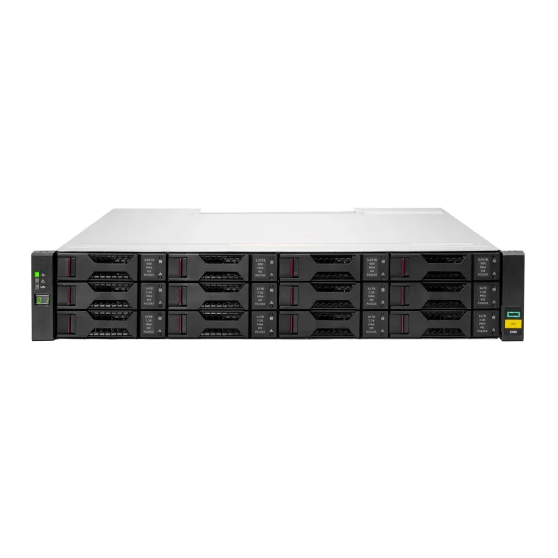 HPE MSA 2060 diskinė sistema 0 TB stovo 2U sidabrinė juoda