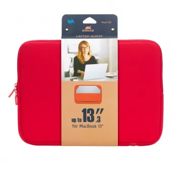 Įmautė Rivacase 5123 33,8 cm (13,3 colių) raudona