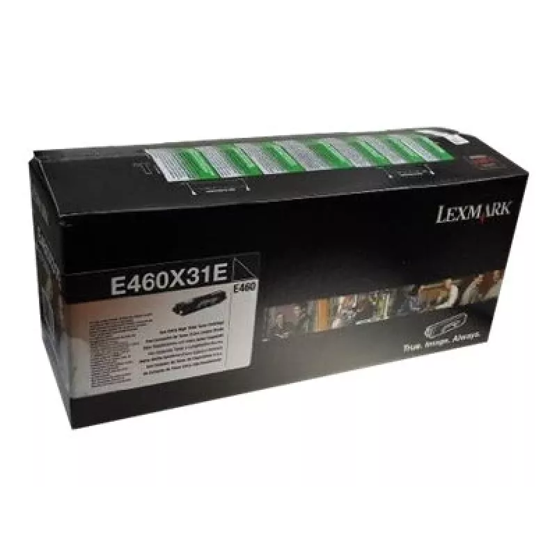 Lexmark E460X31E Tonerio kasetė, 10000 puslapių, juoda