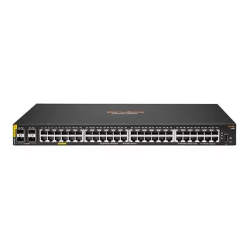 Hewlett Packard Enterprise HPE Aruba Networking CX 6100 48G Class4 PoE 4SFP+ 740W komutatorius – Komutatorius – L3 – valdomas – 48 x 10/100/1000 (PoE+) + 4 x 1 Gigabit/10 Gigabit SFP+ (Uplink)