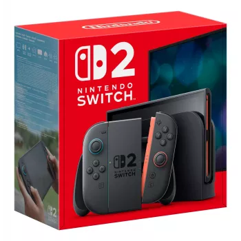 Nintendo Switch 2, Nintendo Switch 2, Juoda, Analog / Digital, D-Pad, Home button, Menu Taste, Galia-Taste, Buttons, LCD