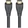 HDMI kabelis Rutenbeck AKE 3 m — paruoštas naudoti HDMI jungiamasis kabelis