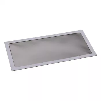 Dulkių filtras DEMCiflex 0305 — 120×250 mm, juodas/pilkas