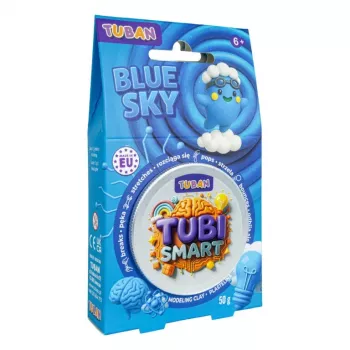 Modelinio molio TUBAN Tubi Smart – Blue Sky, 50 g
