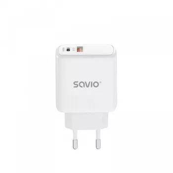 SAVIO LA-06 USB Type A & Type C Quick Charge Power Delivery 3.0 Indoor