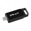 PNY Elite, 128 GB, USB Type-C, 3.2 Gen 1 (3.1 Gen 1), 120 MB/s, Dia, Juoda