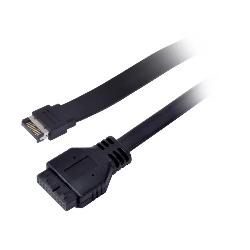 Atnaujinimo rinkinys SidabrinėSTONE SST-G11313530-RT — priekinio skydelio USB Type-C (USB 3.1 Gen 2)