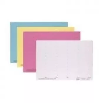 ELBA - žalia - 58 x 18 mm - 160 g/m² - 50 etikečių (1 lapas x 50) segtuvų etiketės