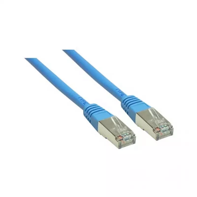 Tinklo kabelis Alcasa 5 m Cat6 RJ-45 SF/UTP Mėlynas