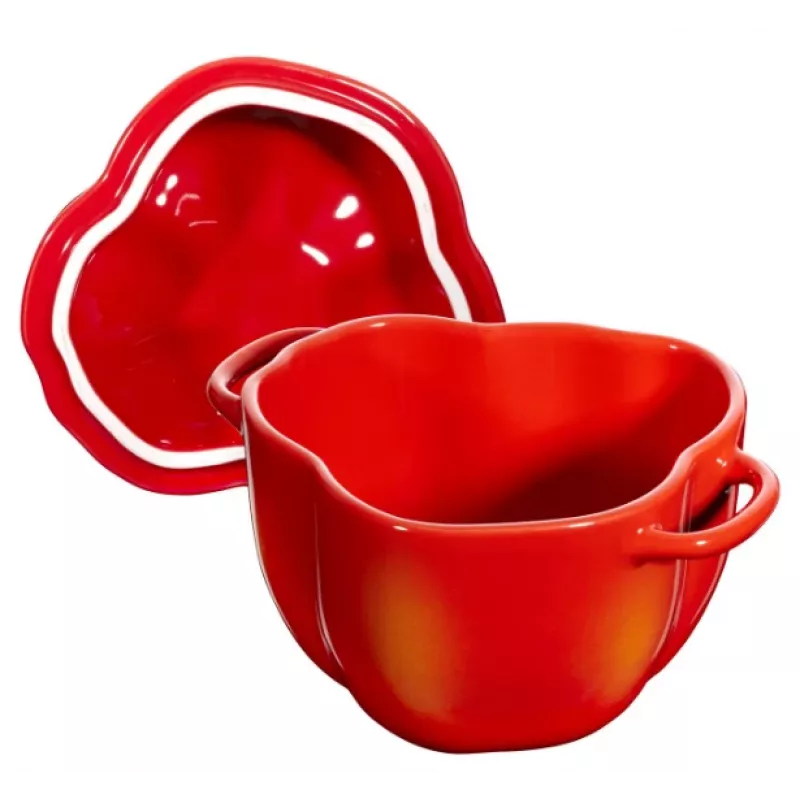 ZWILLING MINI COCOTTE PEPPER 470 ml apvalus troškintuvas kepimo indas