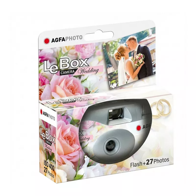 AgfaPhoto Le Box Wedding vienkartinis fotoaparatas