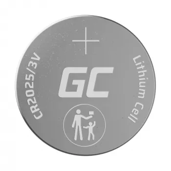 Green Cell Blister 10x ličio baterija CR2025 3V 160mAh, mygtukinė