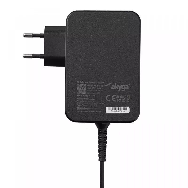 Akyga AK-TB-10 maitinimo adapteris inverteris Vidaus 12 W Juoda