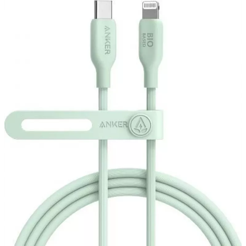 Anker 541 - 1,8 m - Lightning - USB C - Vyr. - Vyr. - Žalia (A80A2G61)