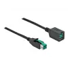 Maitinamas USB ilginimo laidas DeLOCK 85980 12 V 1 m