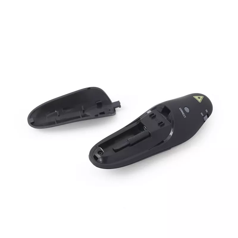 GEMBIRD wireless IR presenter WP-L-11, 4 buttons, 2.4 GHz RF USB receiver, Juoda, AAA baterija