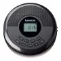 Nešiojamas CD grotuvas Lenco CD-340BK — juodas, nešiojamas dizainas