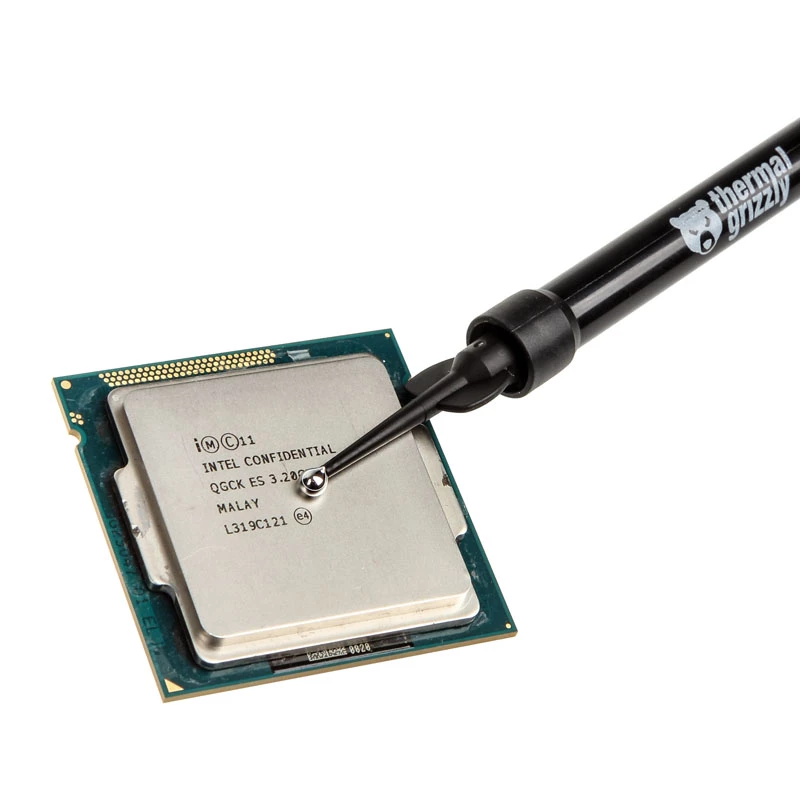 Thermal Grizzly | Terminis tepalas „Conductonaut“ 1g | universalus | Šilumos laidumas: 73 W/mK; Klampumas: 0,0021 Pas; Tankis: 6,24 g/cm³; Temperatūra: -10 °C / +140 °C; Turinys: 1 g