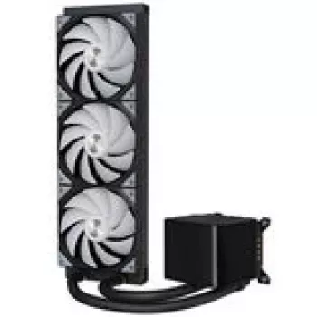 Lian Li O11 Vision Compact + TRYX PANORAMA ARGB pilnas skystinio aušinimo rinkinys – juodas, 360 mm