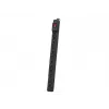 Armac M12 19 colių stovo maitinimo juosta, 12x 230V, vertikali, 1,5 m, juoda (M12/15/CZ)