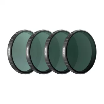 Freewell filtrų rinkinys, skirtas OSMO Action 6 (Standartinė diena) – 4 dalių filtrų komplektas