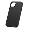 Dėklas Baseus iPhone 15 Pro Max Fauxther Series Juoda — apsauginis kietas gaubtas, dirbtinės odos apdaila