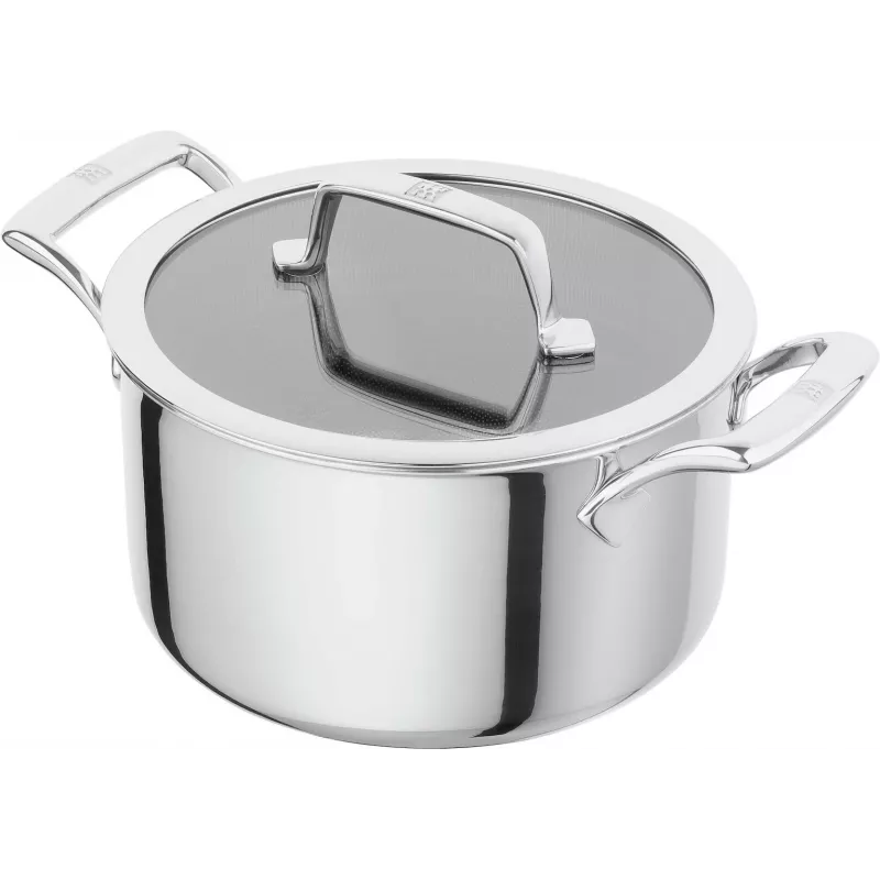 Virimo puodas ZWILLING Peak 24 cm, 18/10 nerūdijantis plienas, sidabrinis