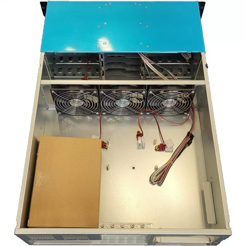 Serverio korpusas RealPower RPS19-G3380 Rack juodas