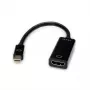 “Value 12.99.3143” vaizdo kabelis-adapteris Mini DisplayPort HDMI Type A (standartinis) juodas (12.99.3143)