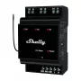 DIN bėgio išmanioji relė Shelly WavePro3 3 kanalų Z-Wave, 110–240 V, 25 A kanalui, AES-128, DIN montavimas