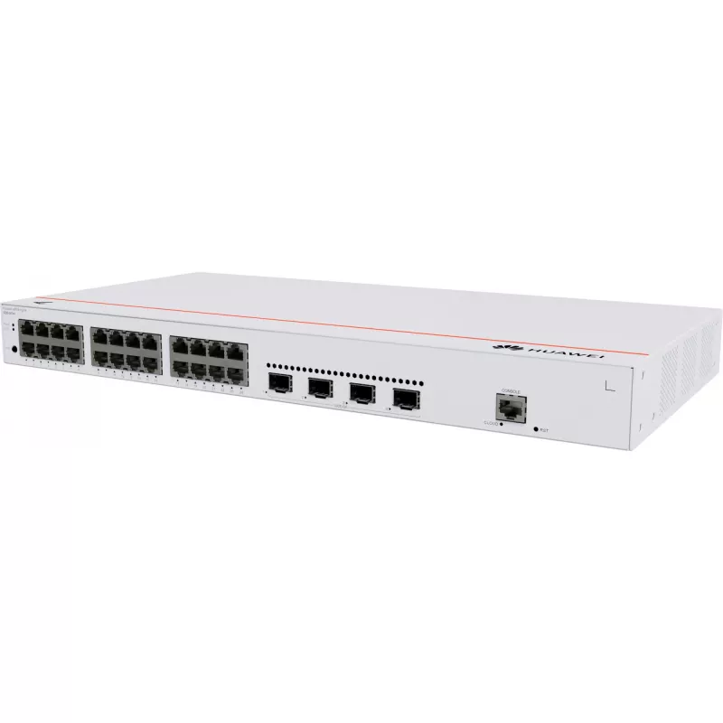 HUAWEI eKit S220 serijos S220-24T4X valdomas L2 Gigabit Ethernet (10/100/1000) 1U pilkas