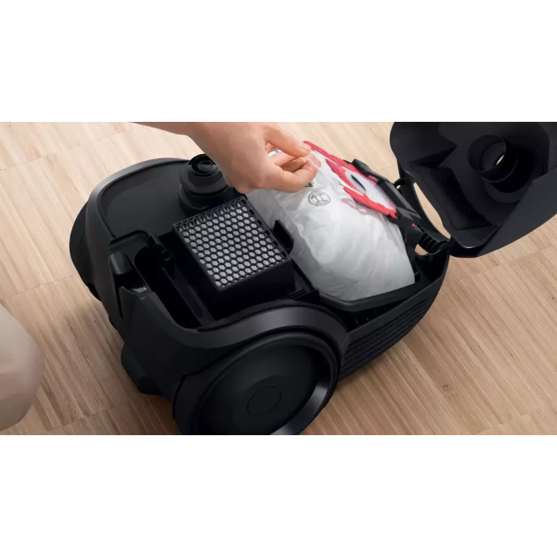 Bosch Serie 2 BGBS2LB1 dulkių siurblys 3,5 L cilindrinis dulkių siurblys sausam valymui 600 W dulkių maišelis