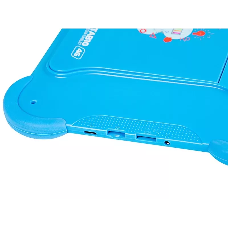Planšetė BLOW KidsTAB10 10,1 colio pilno dydžio planšetė, 10,1 colio IPS 1200x1920, Android 12, 4 GB RAM, 64 GB eMCP, 4G (MicroSIM), 6000 mAh, Astral Blue