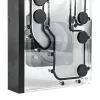 Stealkey Customs SK-Crossflow, skirtas Lian Li - O11D XL Evo Distroplate D5/DDC - akrilas