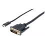 “Usb-C” ir “Dvi-D” laidas,