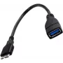 ALLNET USB_3.0_OTG_MICRO_ADAPTER 0.15 m USB A – Micro-USB B, vyriškas-vyriškas, juodas USB laidas (USB_3.0_OTG_micro_adapter)