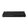 „Lindy“ 4 prievadų HDMI 8K60 skirstytuvas su garsu, HDMI, 4x HDMI, 3,5 mm, 7680 x 4320 pikseliai, juoda, metalas