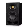 Studijiniai monitoriai ADAM AUDIO A4V Juoda, 2 krypčių, 90 W RMS, 4 colių žemų dažnių garsiakalbis, LED ekranas, montuojami į stovą