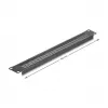 Aklinasis skydelis DeLOCK 67035 Juodas Metalas 44mm x 482mm x 11mm