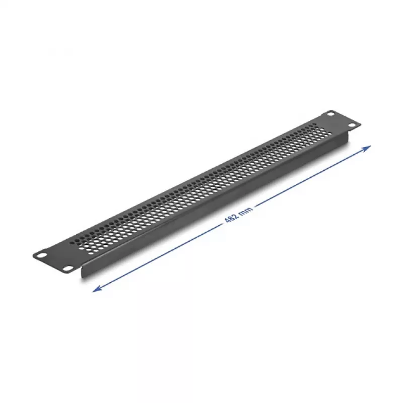 Aklinasis skydelis DeLOCK 67035 Juodas Metalas 44mm x 482mm x 11mm