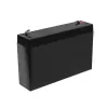Įkraunama sandari švino rūgšties baterija Green Cell AGM12 6 V 7000 mAh Juoda