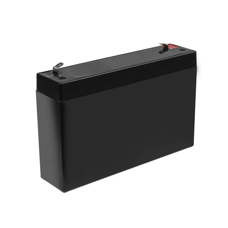 Įkraunama sandari švino rūgšties baterija Green Cell AGM12 6 V 7000 mAh Juoda