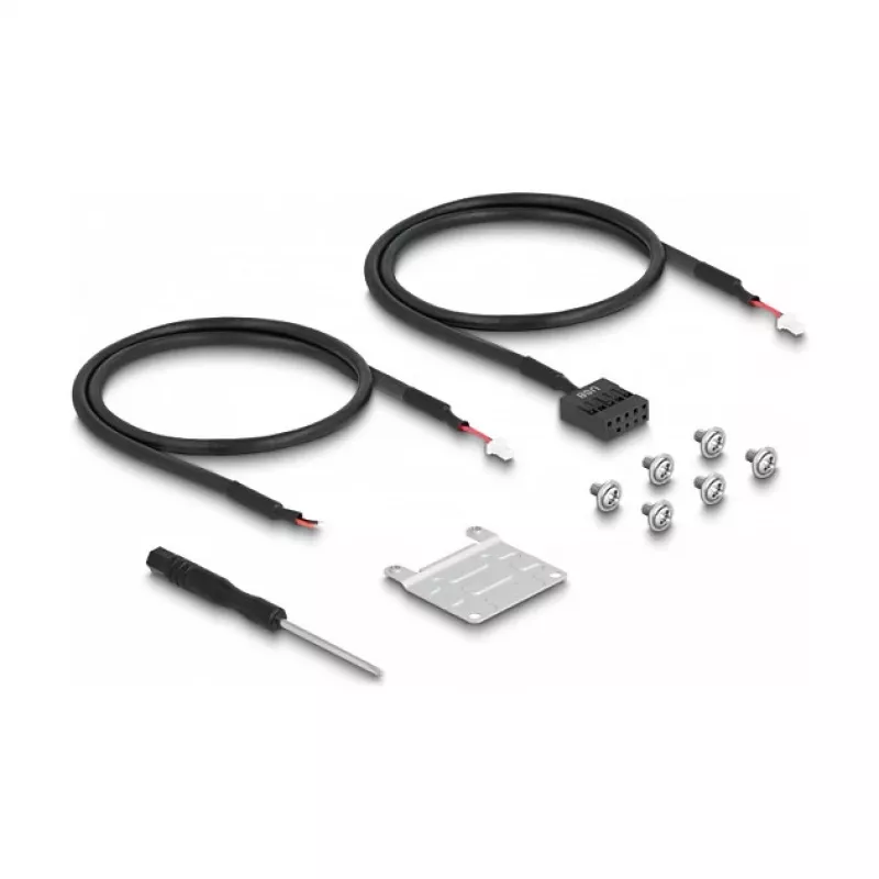 DeLOCK keitiklis M.2 Key B+M kištukas į Mini PCIe lizdą lankstus laidas