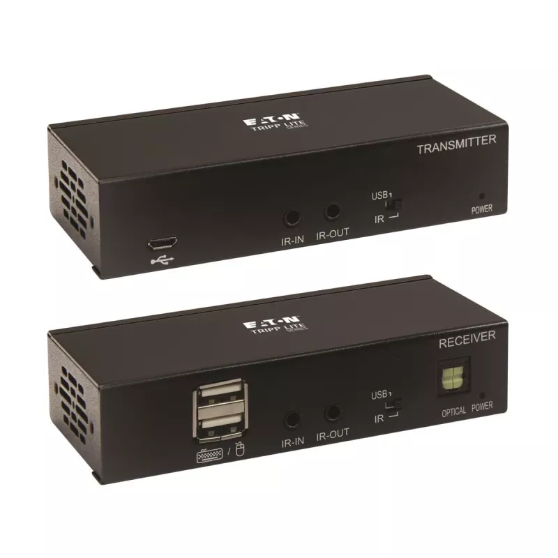 Eaton Tripp Lite Series DisplayPort į HDMI per Cat6 praplėtimo rinkinys su KVM palaikymu, 4K 60Hz, 4:4:4, USB, PoC, HDCP 2.2, iki 230 pėdų, TAA - Vaizdo/garso praplėtimas, HDMI, Di