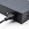 Ethernet komutatorius QOLTEC 52297 PoE RJ45 su PoE aukštyniniu ir SFP prievadu