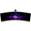 LORGAR 34MP1, UWQHD MiniLED Gaming Monitor Pro, 34'' (3440*1440) VA lenktas monitorius, juoda/pieniškai pilka