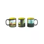 Šilumą keičiantis puodelis Good Loot Cyberpunk 2077 Game Art Chronicles - V & Edward Hopper 450 ml Juoda, Geltona